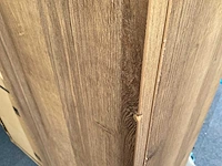 Kolomkast 35x33x175cm denver eiken greeploos - afbeelding 2 van  7