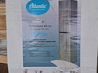 Kolomkast 40 cm, allibert, donna, hout decor - afbeelding 1 van  2