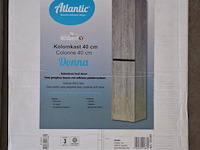 Kolomkast 40 cm, allibert, donna, hout decor - afbeelding 2 van  4