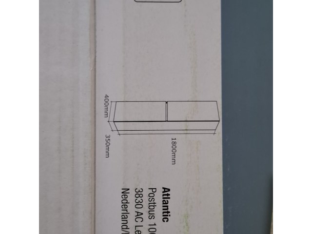 Kolomkast 40 cm, allibert, donna, hout decor - afbeelding 3 van  4