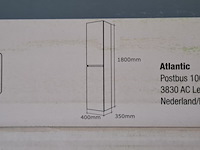 Kolomkast 40 cm, allibert, donna, hout decor - afbeelding 3 van  4
