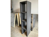 Kolomkast eiken fineer wengé - afbeelding 2 van  3