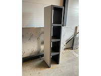 Kolomkast eiken fineer wengé - afbeelding 3 van  3