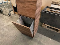 Kolomkast met wasmand - afbeelding 4 van  5