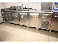 Koma kwb-4 mobiele rvs koelwerkbank - afbeelding 1 van  6