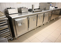 Koma kwb-4 mobiele rvs koelwerkbank - afbeelding 2 van  6