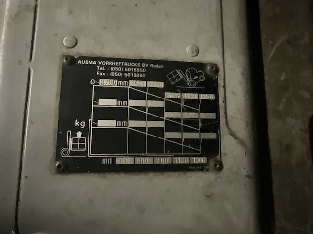 Komatsu - 1990 - fg25t - vorkheftruck 2,5t - afbeelding 13 van  17