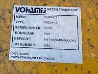 Komatsu - 1995 - fb25h-1e - vorkheftruck - afbeelding 2 van  14