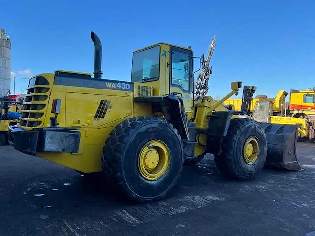 Komatsu - 2001 - wa-420 wheel loader - bulldozer - afbeelding 6 van  6