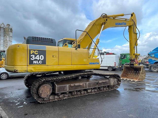 Komatsu - 2002 - pc340 - rupsgraafmachine - afbeelding 9 van  24