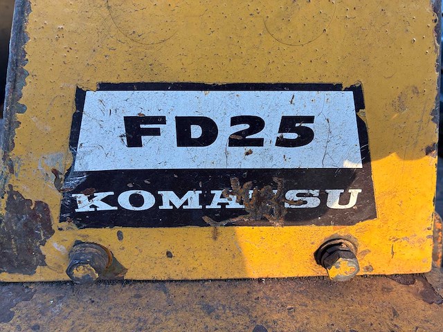Komatsu - fd25 - diesel - vorkheftruck - afbeelding 2 van  15