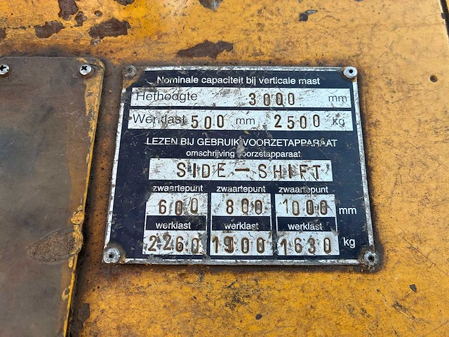 Komatsu - fd25 - diesel - vorkheftruck - afbeelding 15 van  15