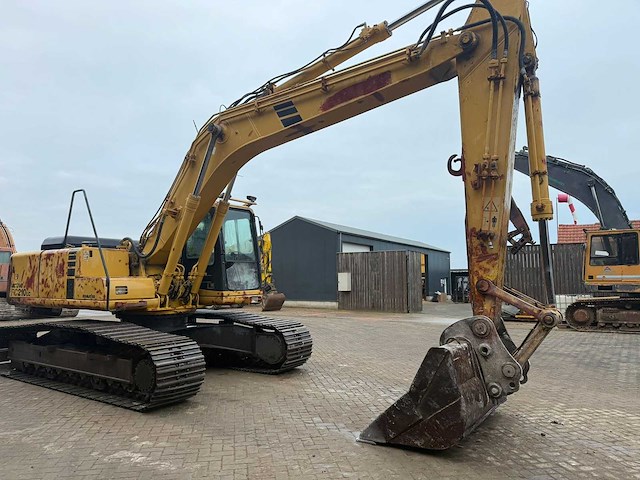 Komatsu - pc210lc-6k - 9514 uren - incl. snelwissel en bak - rupsgraafmachine - afbeelding 8 van  11