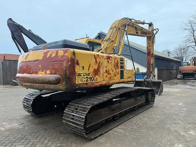Komatsu - pc210lc-6k - 9514 uren - incl. snelwissel en bak - rupsgraafmachine - afbeelding 6 van  11