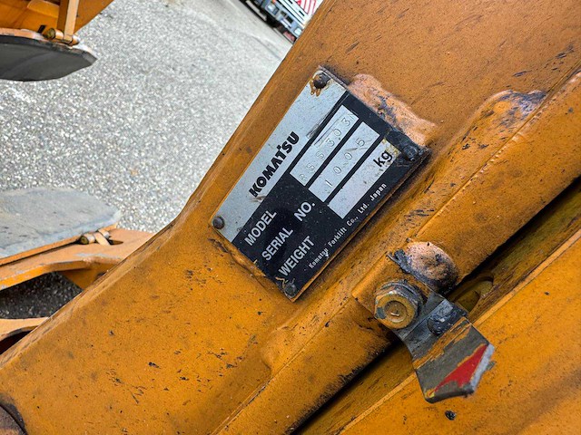 Komatsu fb30ex-8 3000kg vorkheftruck met klem en rotator - afbeelding 11 van  12
