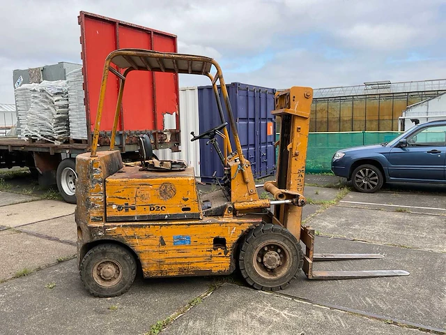 Komatsu fd20-6 vorkheftruck - afbeelding 21 van  23