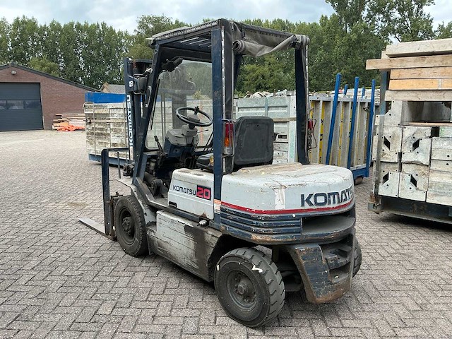 Komatsu fd20 vorkheftruck - afbeelding 11 van  17