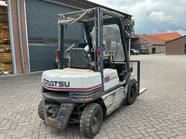 Komatsu fd20 vorkheftruck - afbeelding 13 van  17