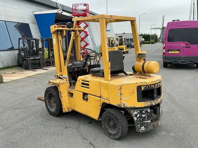 Komatsu fd25-7 vorkheftruck diesel - afbeelding 9 van  14