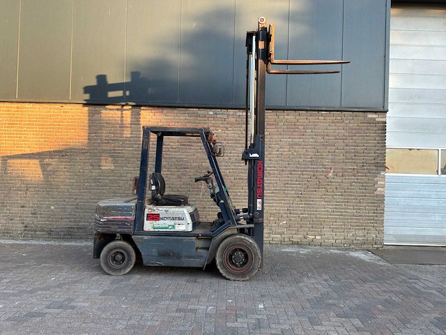 Komatsu fd25t diesel vorkheftruck 2500kg - afbeelding 3 van  8