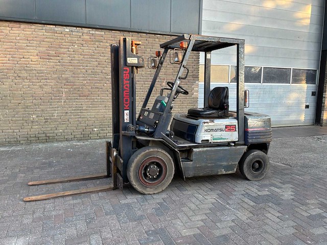 Komatsu fd25t diesel vorkheftruck 2500kg - afbeelding 11 van  18