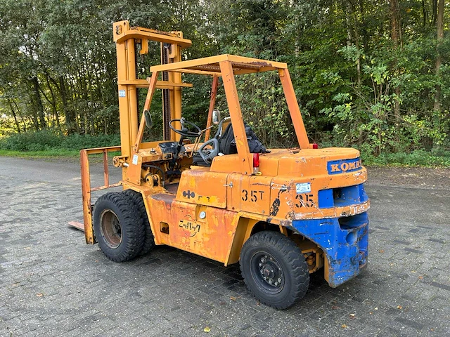 Komatsu fd35 vorkheftruck - afbeelding 10 van  18
