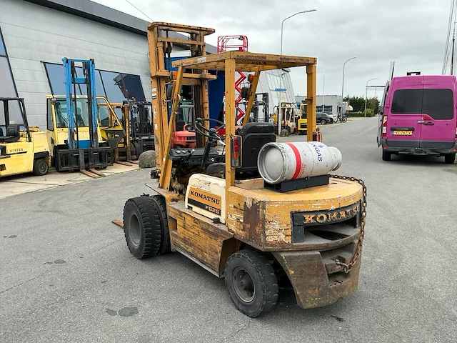 Komatsu fg25-8 vorkheftruck gas - afbeelding 10 van  15