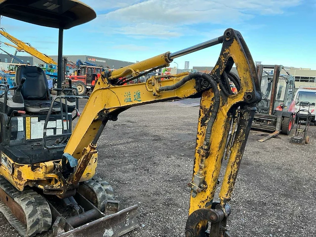 Komatsu pc18 mr-2 minigraafmachine - afbeelding 18 van  38