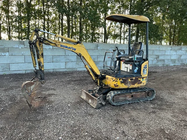 Komatsu pc18 mr-2 minigraafmachine - afbeelding 1 van  38