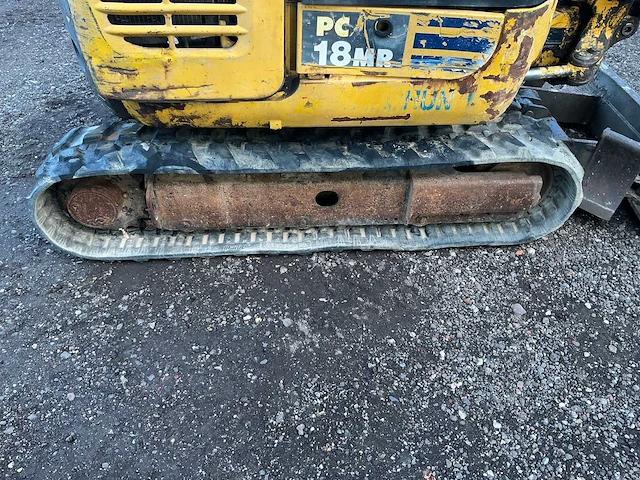 Komatsu pc18 mr-2 minigraafmachine - afbeelding 3 van  38