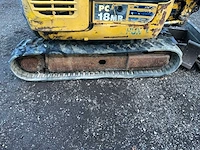 Komatsu pc18 mr-2 minigraafmachine - afbeelding 3 van  38