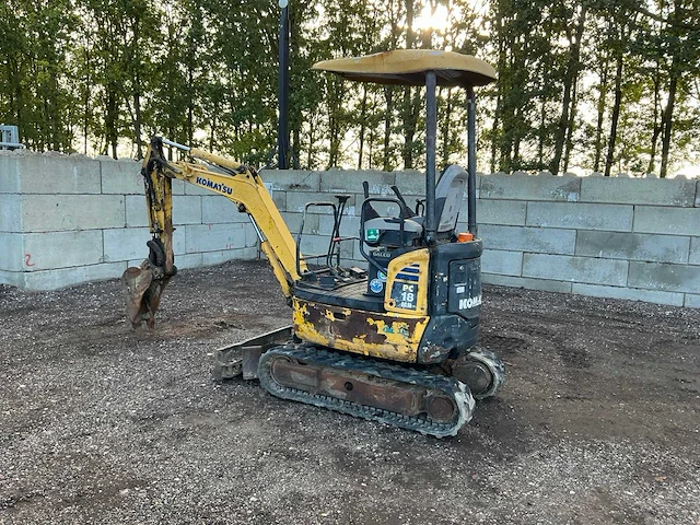 Komatsu pc18 mr-2 minigraafmachine - afbeelding 23 van  38