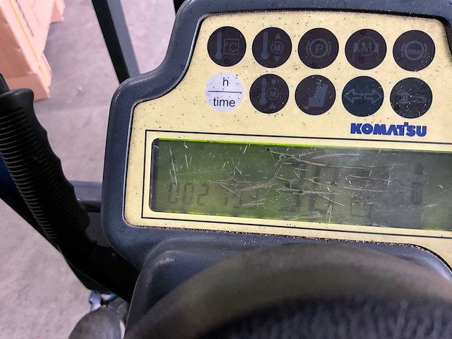Komatsu vorkheftruck- triplex - freelift - sideshift - acculader - afbeelding 14 van  22