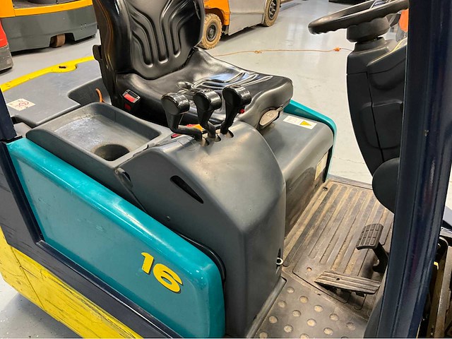 Komatsu vorkheftruck- triplex - freelift - sideshift - acculader - afbeelding 22 van  22