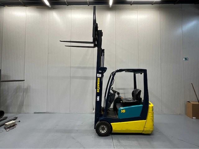 Komatsu vorkheftruck- triplex - freelift - sideshift - acculader - afbeelding 8 van  22