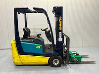 Komatsu vorkheftruck- triplex 4.5m - freelift - sideshift - acculader - afbeelding 18 van  21