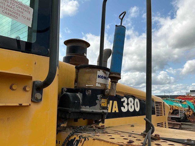 Komatsu wa380 shovel - afbeelding 22 van  49