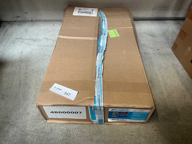 Komfort 4800 (7 groeps) vloerverwarming verdeler - afbeelding 2 van  2