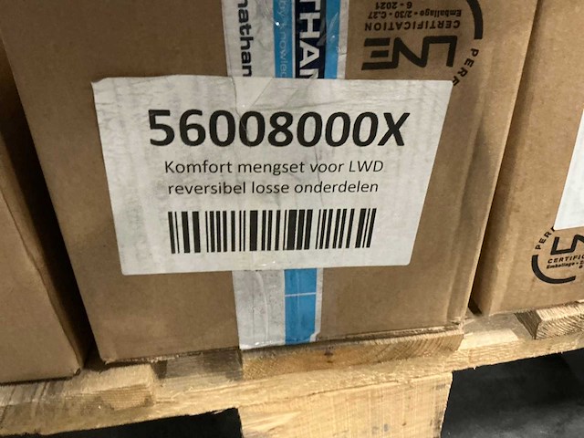 Komfort mengset voor lwd reversibel losse onderdelen - afbeelding 3 van  7