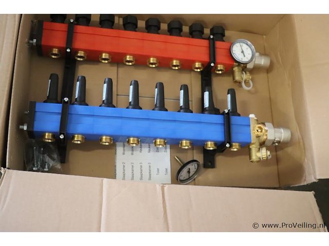 Komfort verdeler t.b.v. vloerverwarming | type 4880 | nieuw in doos - afbeelding 3 van  3