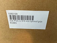 Komo pvc lijmmof 315mm (28x) - afbeelding 4 van  5