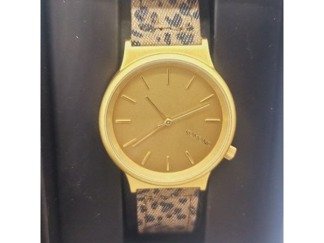 Komono wizard leopard horloge - afbeelding 5 van  8