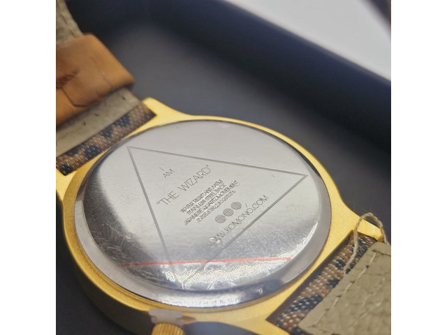 Komono wizard leopard horloge - afbeelding 6 van  8