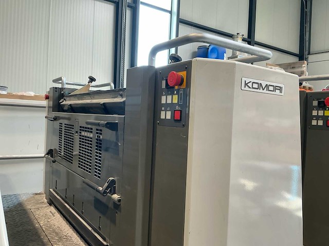 Komori - 2008 - lithrone s 829 p lx - offset drukpersmachine - afbeelding 6 van  54
