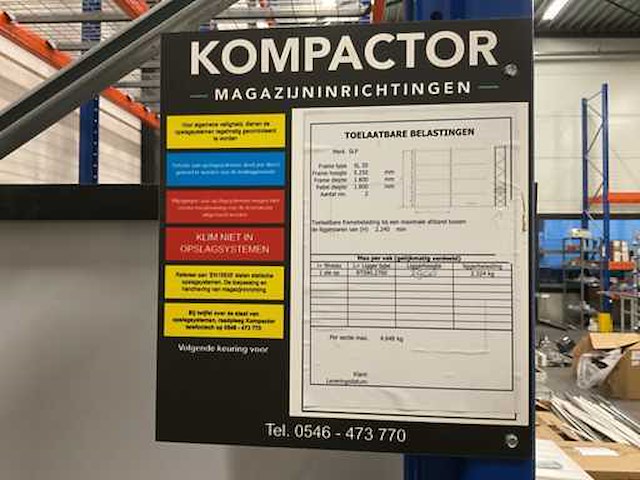 Kompactor slp palletstelling - afbeelding 2 van  3