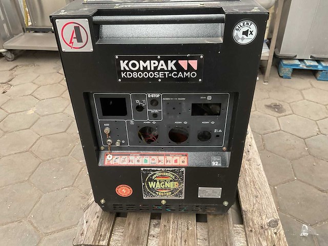 Kompak kd8000set-camo generator - afbeelding 5 van  8