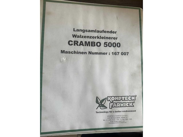 Komptech - 2000 - crambo 5000 - versnipperaar - afbeelding 13 van  13