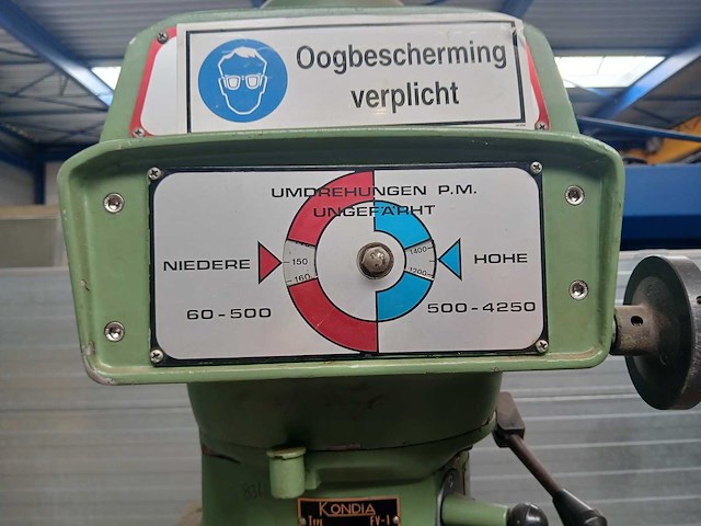 Kondia - powermill - universele freesmachine - afbeelding 4 van  8