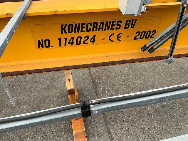 Konecranes - 2002 - 5.000kg - bovenloophalkraan - afbeelding 5 van  9