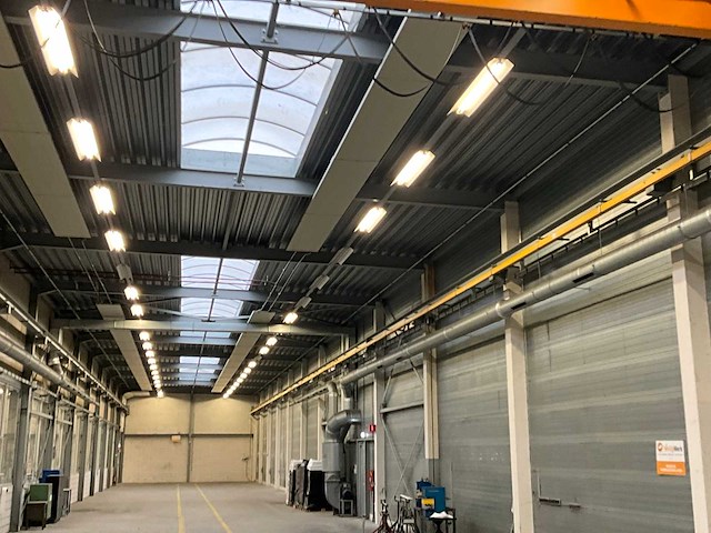 Konecranes jc6833 enkelligger bovenloopkraan 1250kg v.v. xn loopcat met kettingtakel + 88 meter m1 kraanbaan - afbeelding 9 van  14